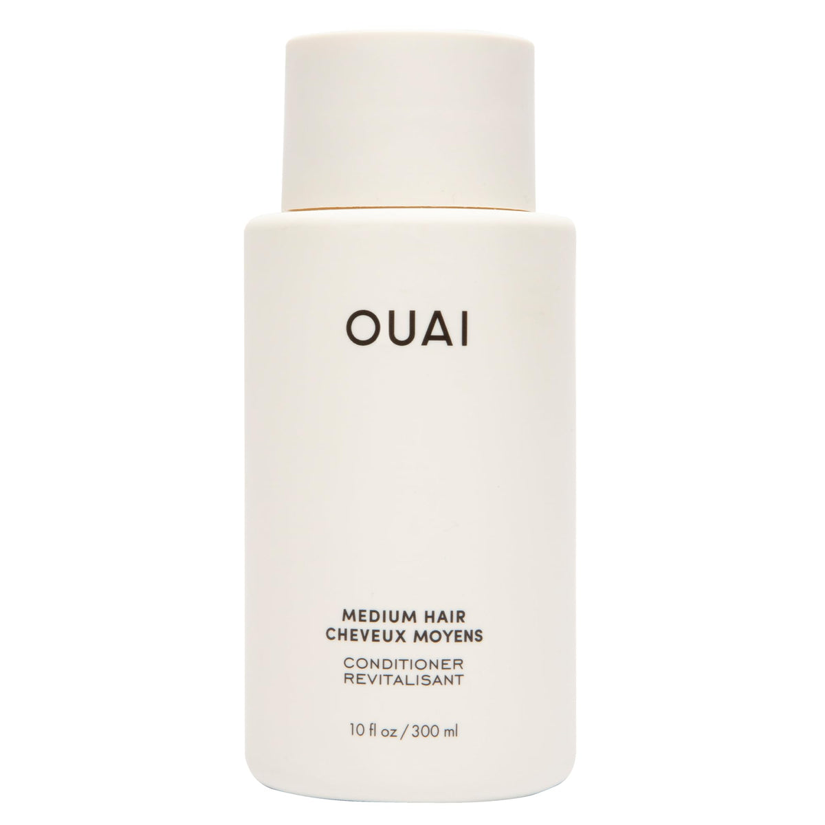 OUAI Acondicionador Medio, botella visible, hidratación ligera para cabello manejable