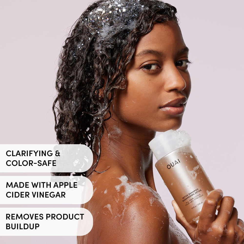OUAI conjunto cuidados cabello y piel en empaque compacto para viaje