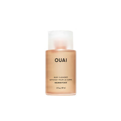 OUAI limpiador corporal Melrose Place con botella: limpieza suave y aroma estimulante.