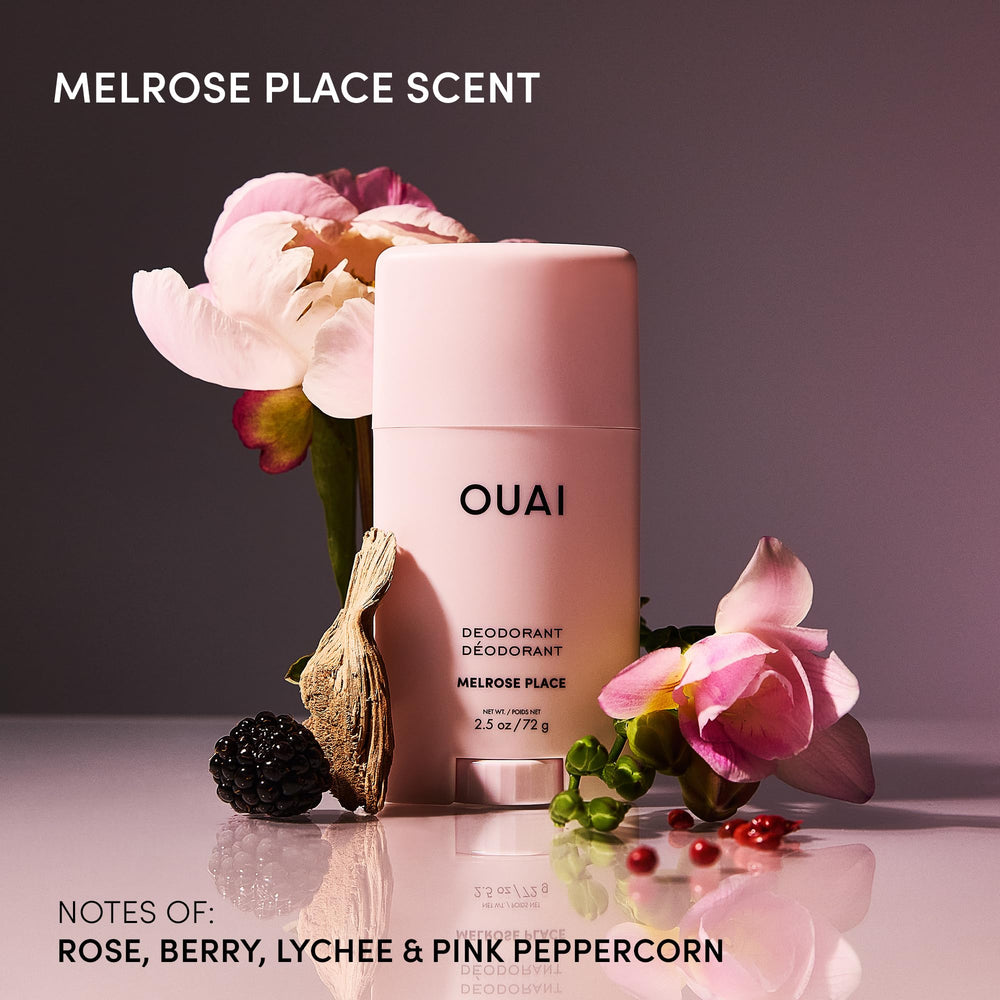 OUAI Melrose Place controla olor 24 horas sin manchas.