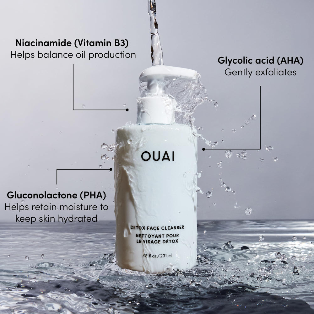 OUAI Detox-routine-matin-visage: démarrage rapide de votre journée.