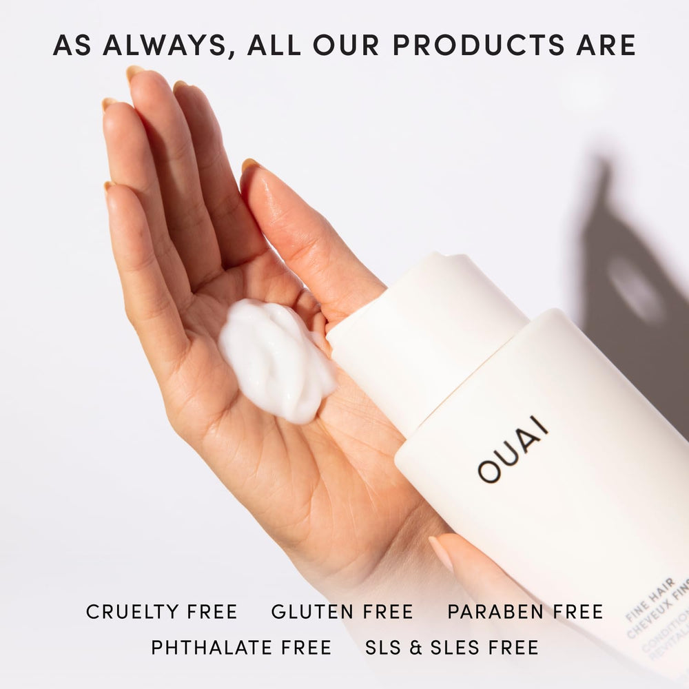 OUAI empaque de 10 oz, práctico y resistente.