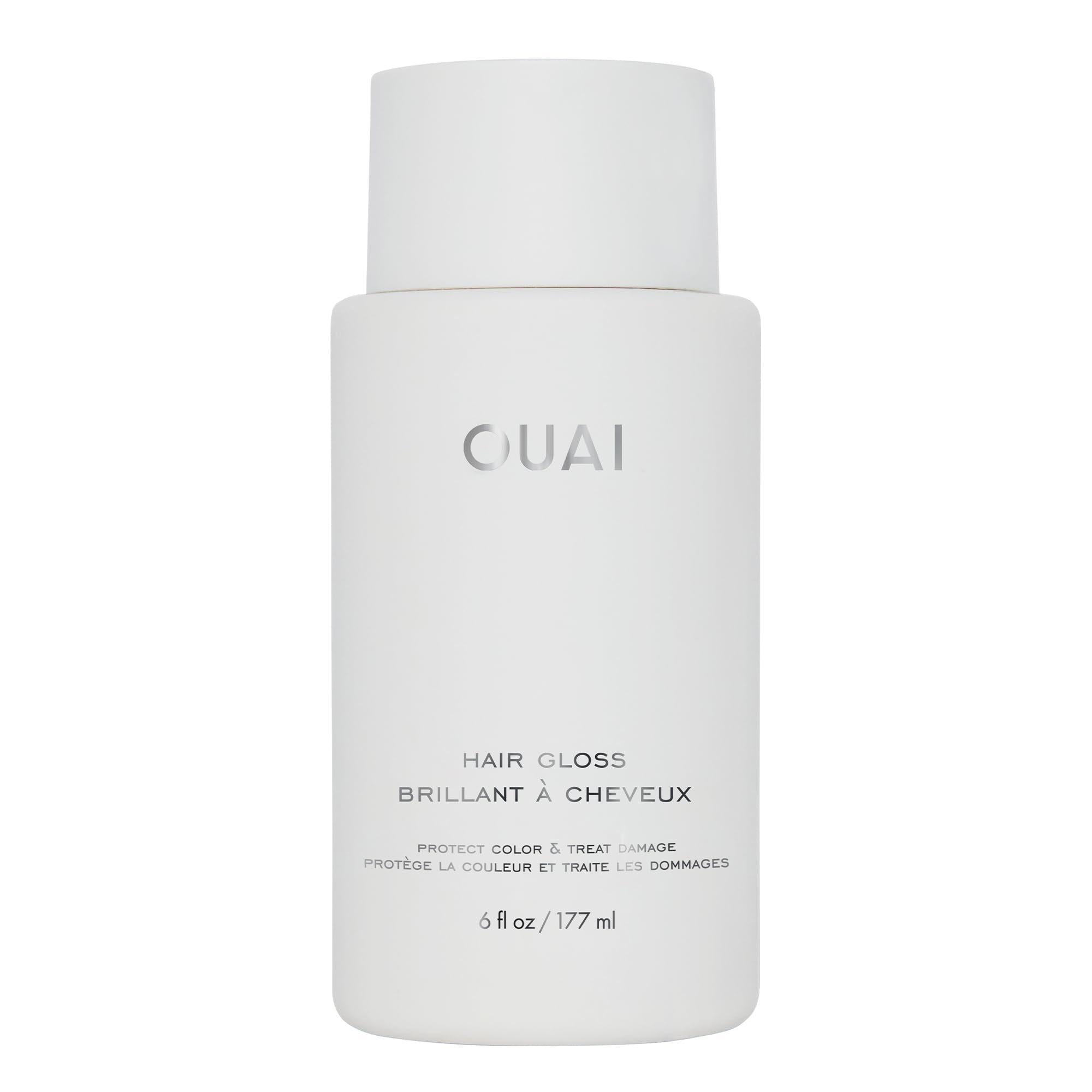 OUAI Hair Gloss brillo en la ducha para cabello suave y deslumbrante.