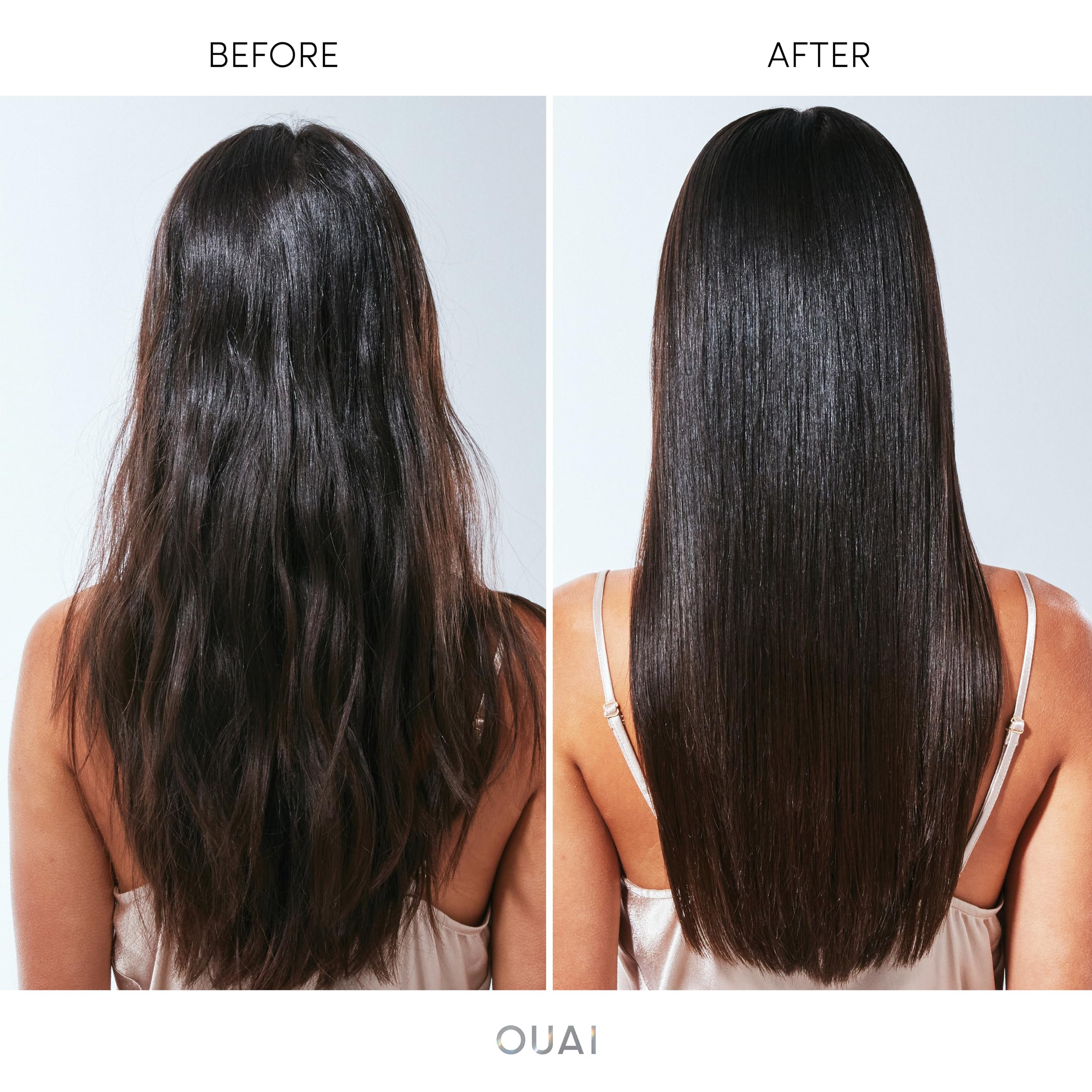 OUAI Hair Gloss con ácido hialurónico favorece la hidratación de las puntas.