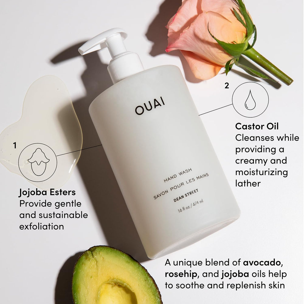 OUAI Pack de 2 botellas para uso diario en cocina y baño.