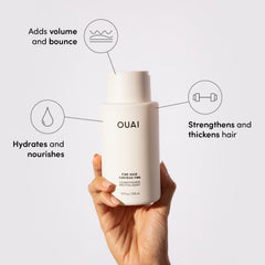 OUAI keratina y chía, ingredientes clave para fortalecer el cabello