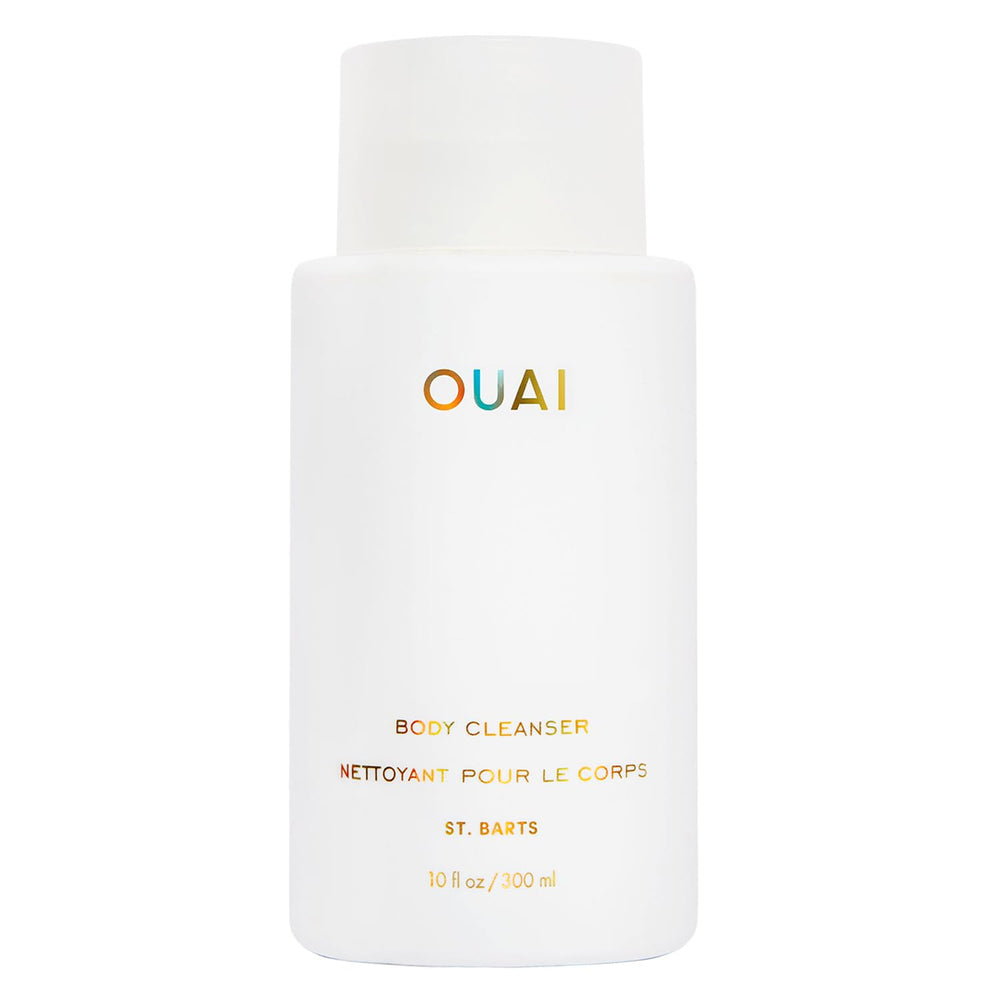 OUAI limpiador corporal St Barts, botella elegante para una ducha suave y lujosa