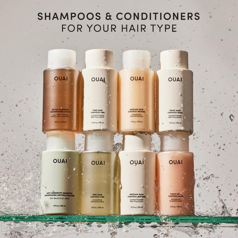 OUAI Medium Shampoo Soin Maison : expérience spa e0 domicile
