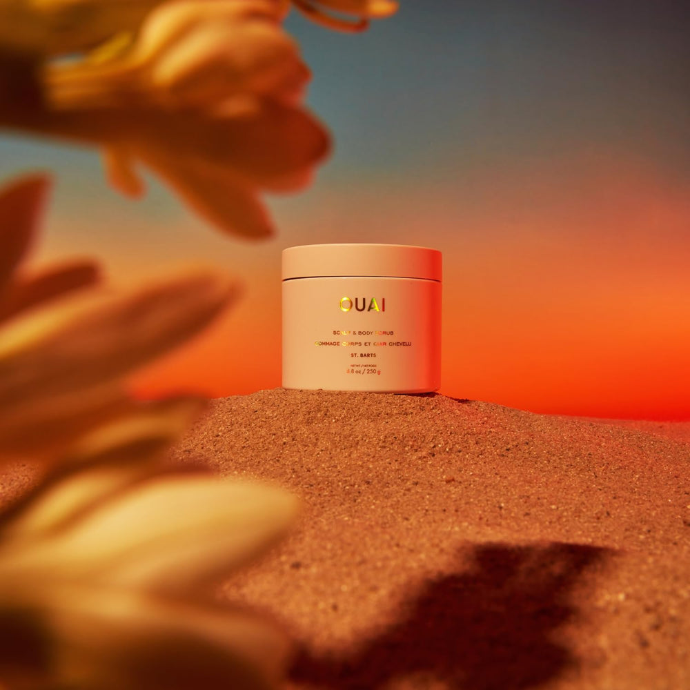 La piel queda suave tras cada uso del exfoliante OUAI.