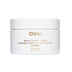 OUAI gommage-cheveux-corps-st-barts: exfoliation douce pour cheveux et peau hydratée