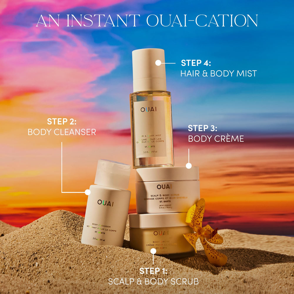 OUAI format-sachet-voyage: produit de voyage pratique et compact pour routine beauté