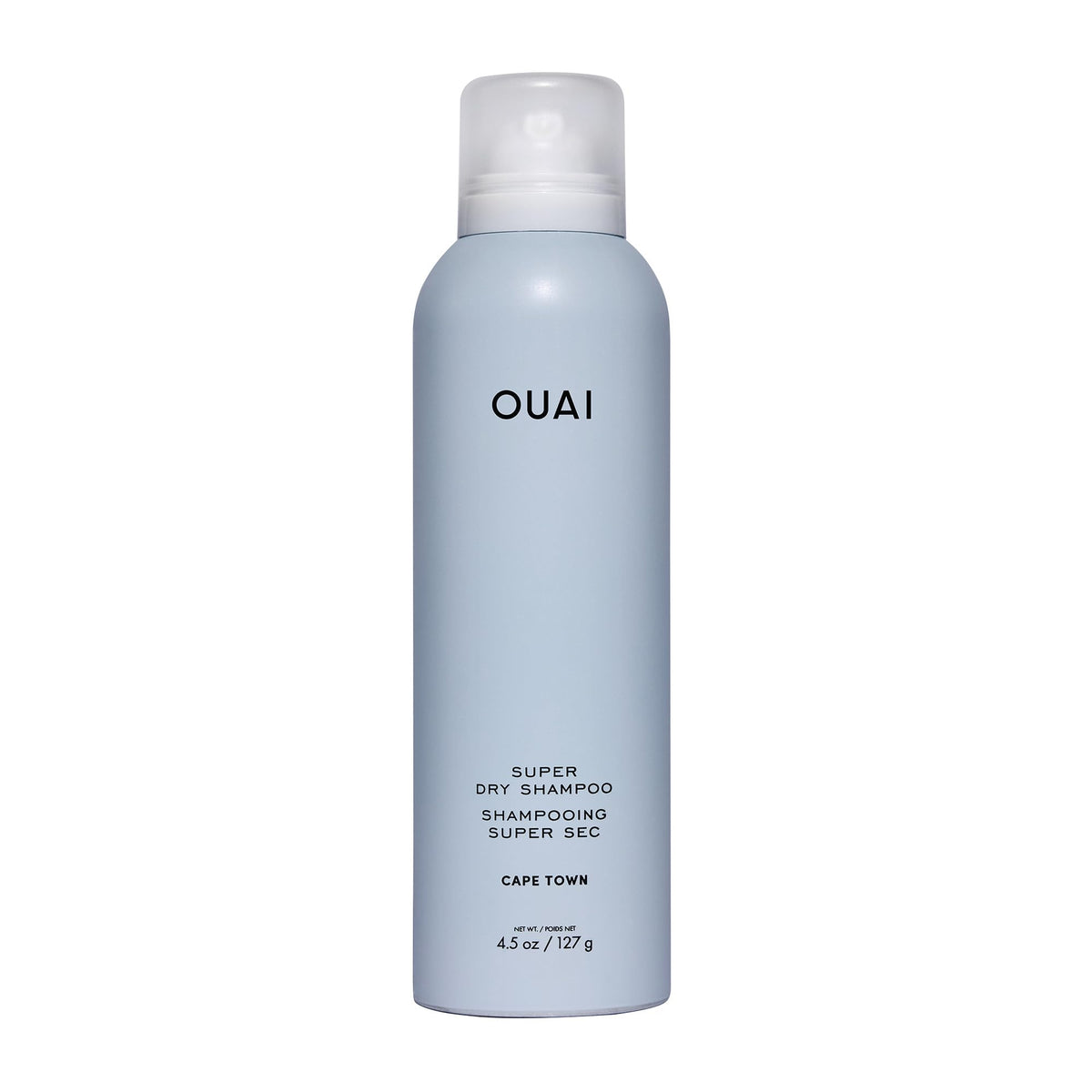 OUAI Shampoing Sec Super : bouteille capetown, parfum durable pour cheveux frais et propres