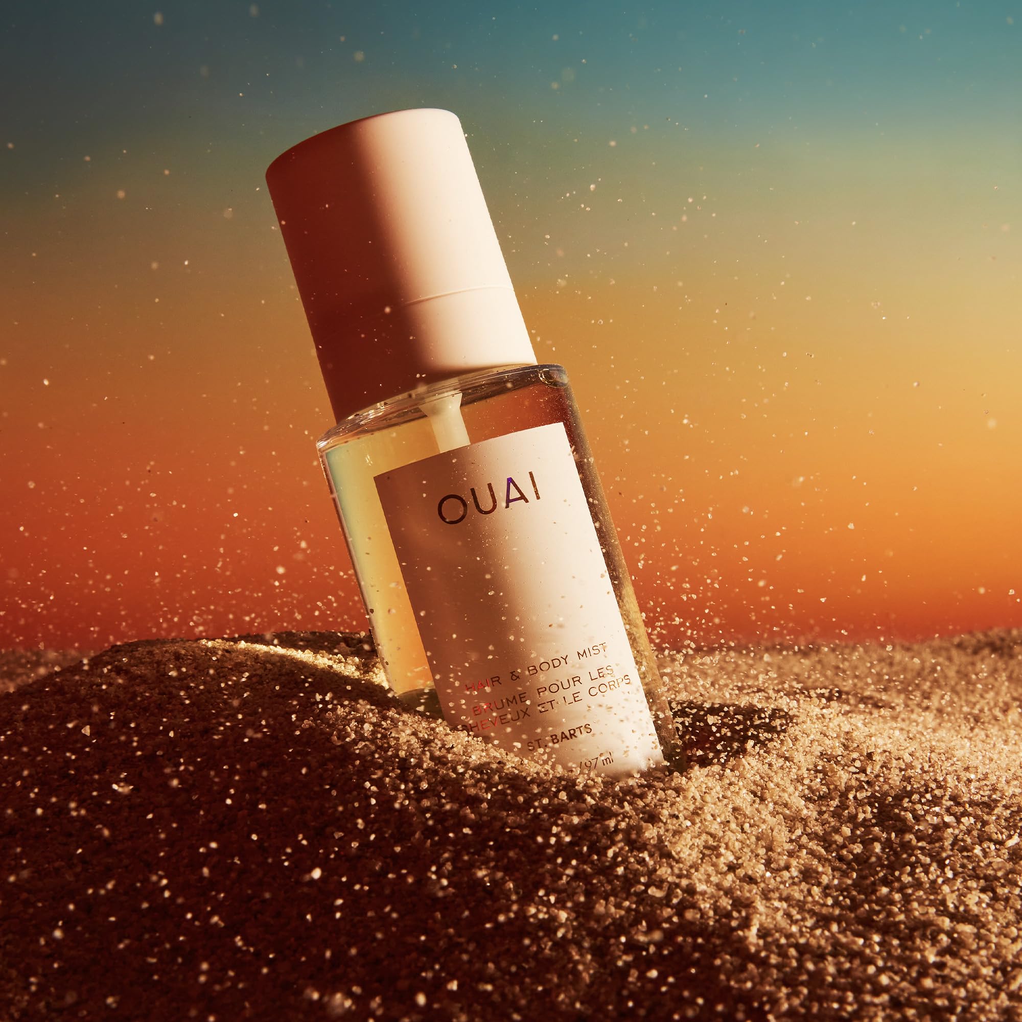 OUAI St. Barts aplicación diaria: formato práctico para bolso.