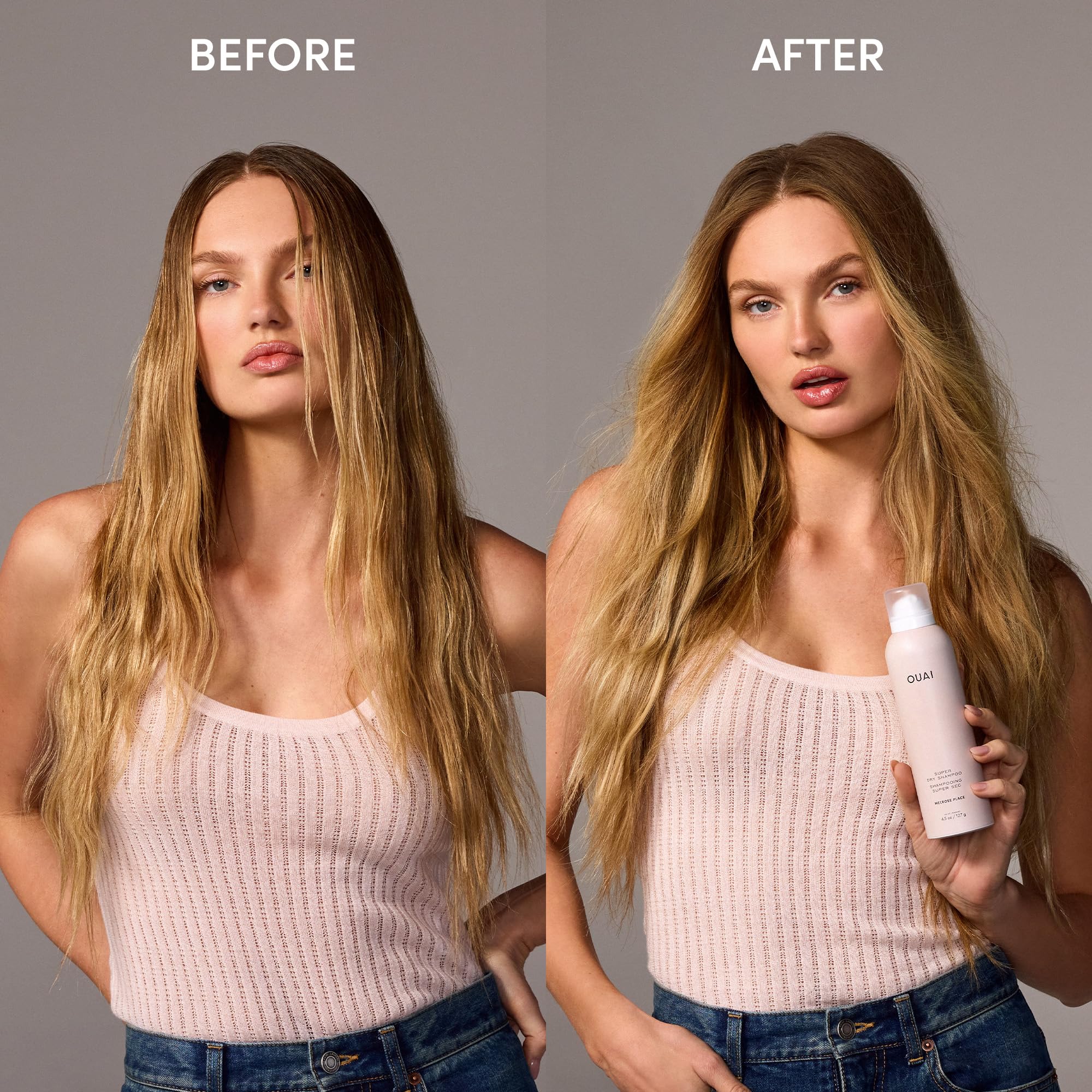 OUAI Super Dry Shampoo – spray fin pour une application précise et légère