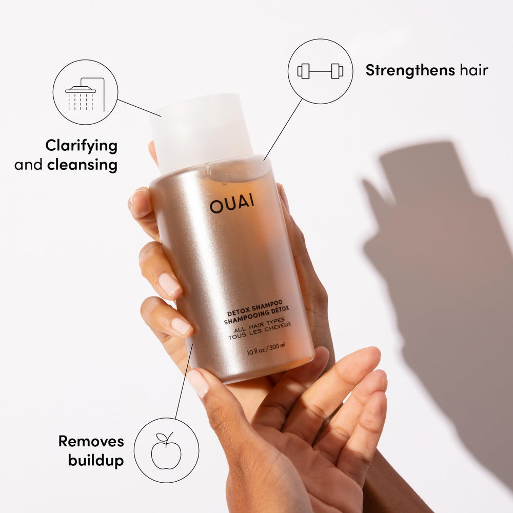 OUAI kit de viaje empaque compacto para viajar con facilidad.