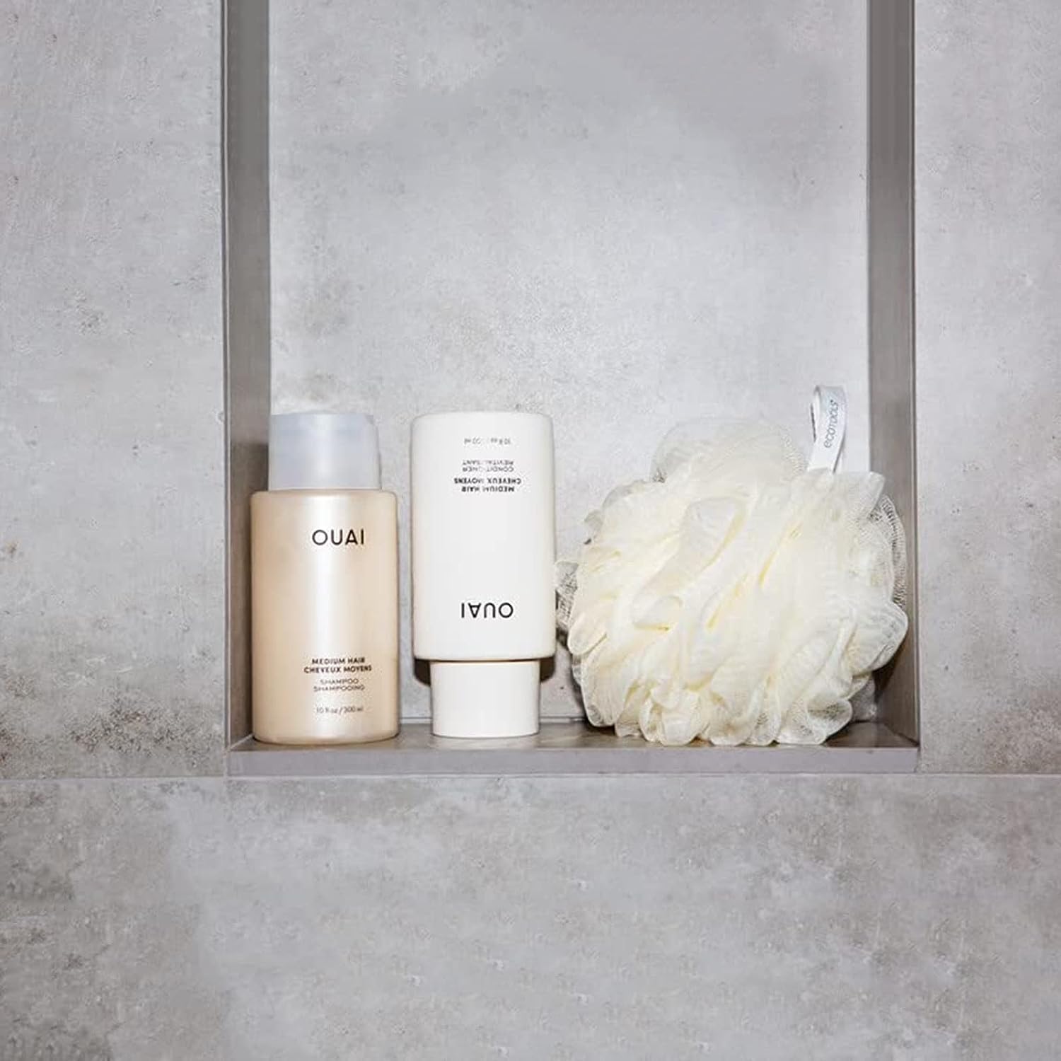 OUAI uso diario, rutina simple para cabello medio