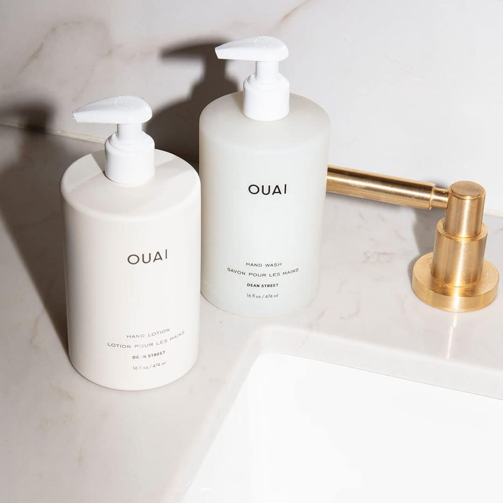OUAI uso diario aplicar jabón y loción para mantener manos cuidadas