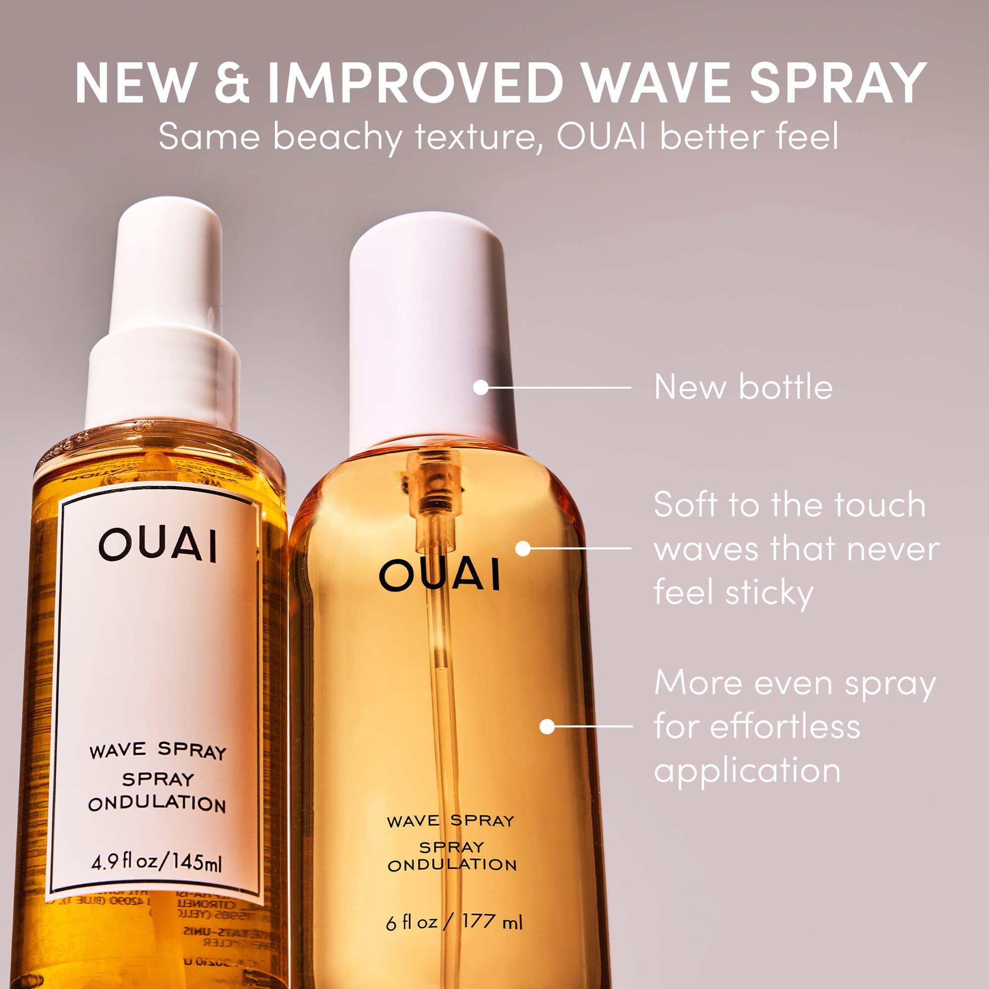 OUAI Wave Spray: ondas definidas con textura natural