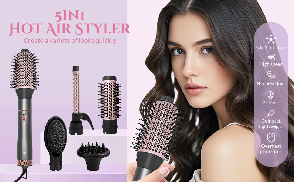 oudim difusor de secador para rizos definidos y menos frizz.
