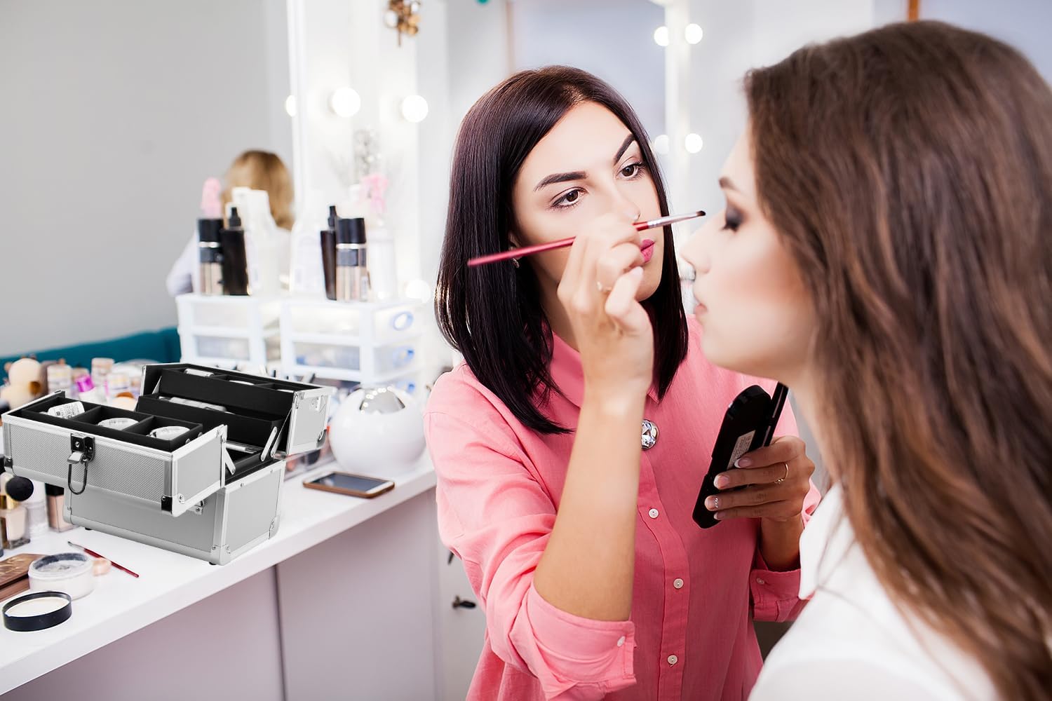 OUDMAY: organizador multifuncional para joyería y cosméticos