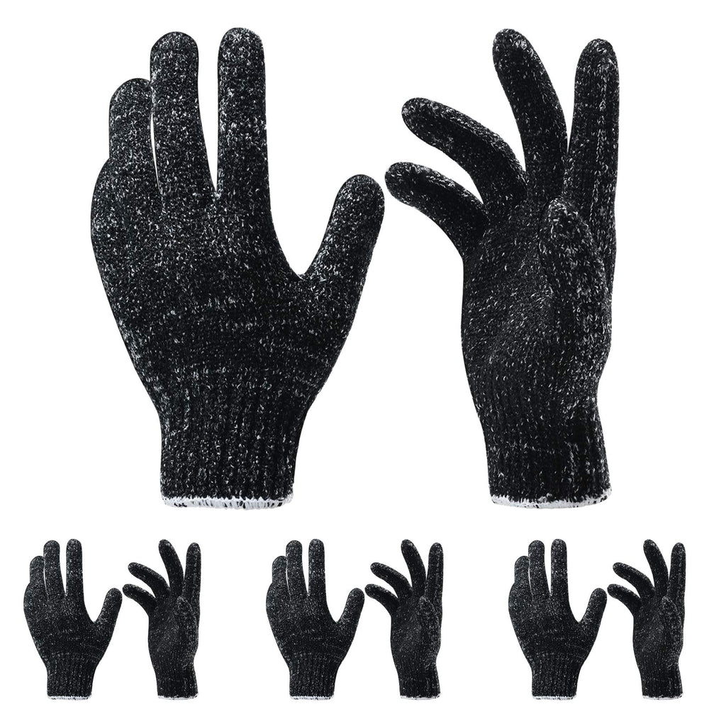 Guantes exfoliantes Oueliche para ducha, 8 piezas, exfoliación suave a profunda para piel suave.