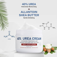 OUKEYA Urea 40% crema para manos, hidrata y suaviza piel áspera.