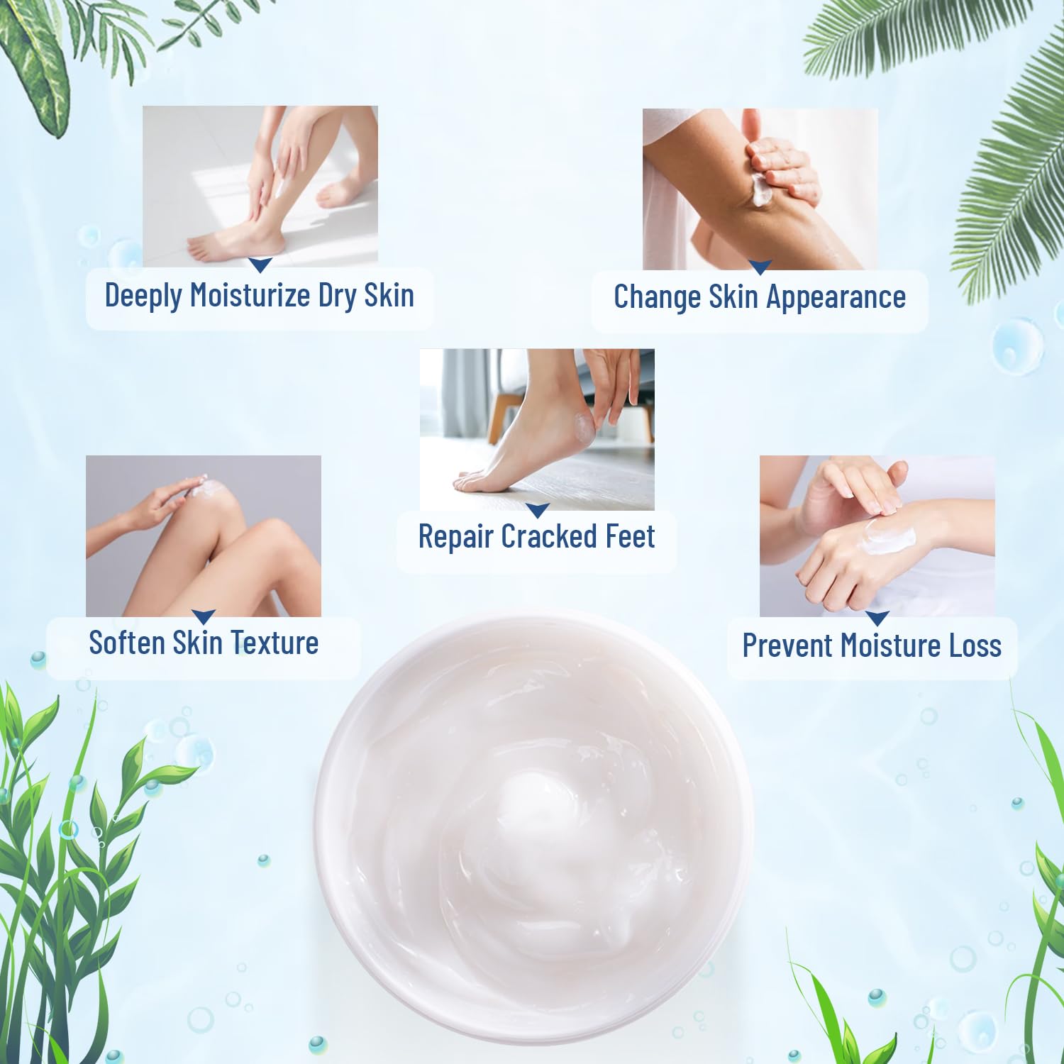 OUKEYA Urea 40% crema, textura de rápida absorción para uso diario.