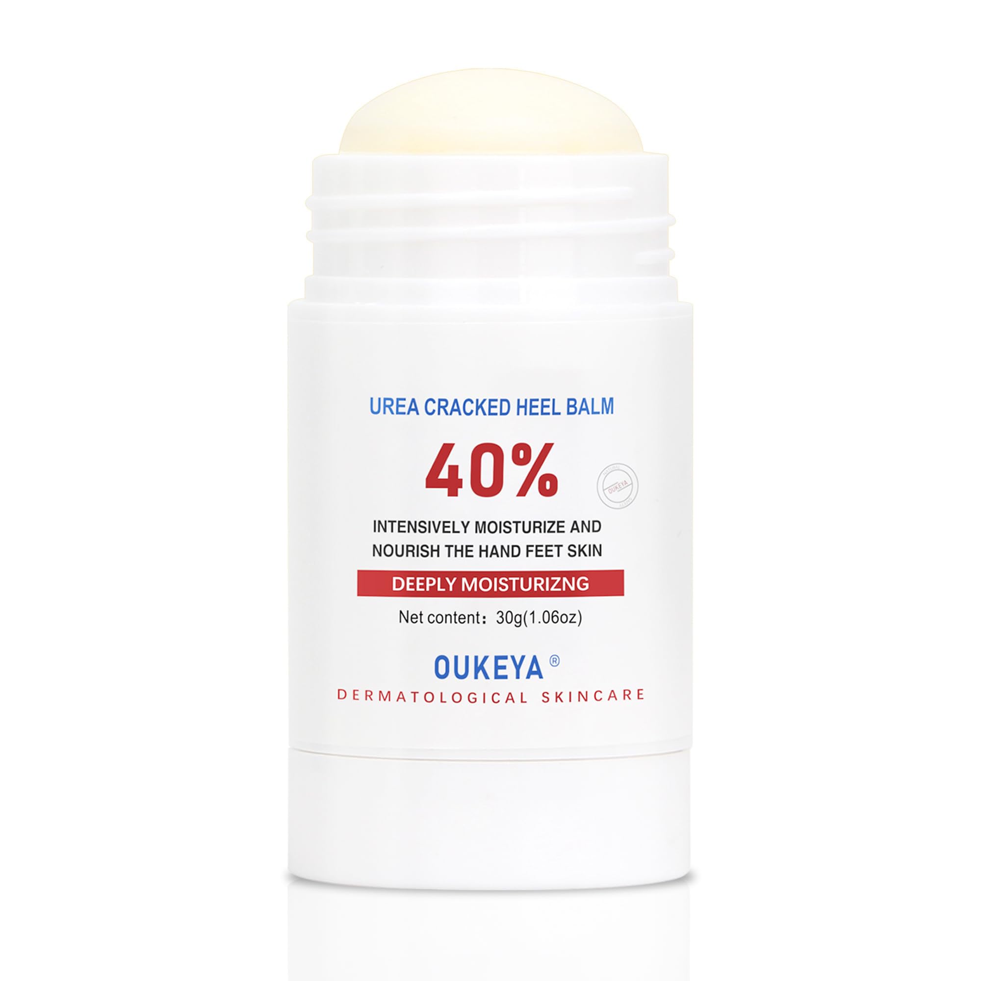 OUKEYA Urea Cream Stick 40% contiene ingredientes naturales.