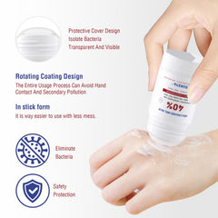 Textura cremosa de OUKEYA Urea Cream Stick 40% para piel suave.
