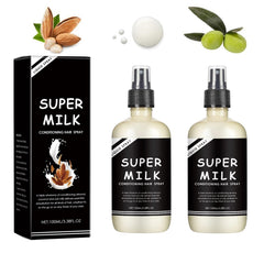 OUKPANE SuperMilk Primer botella de aplicación para suavidad y desenredo diarios.