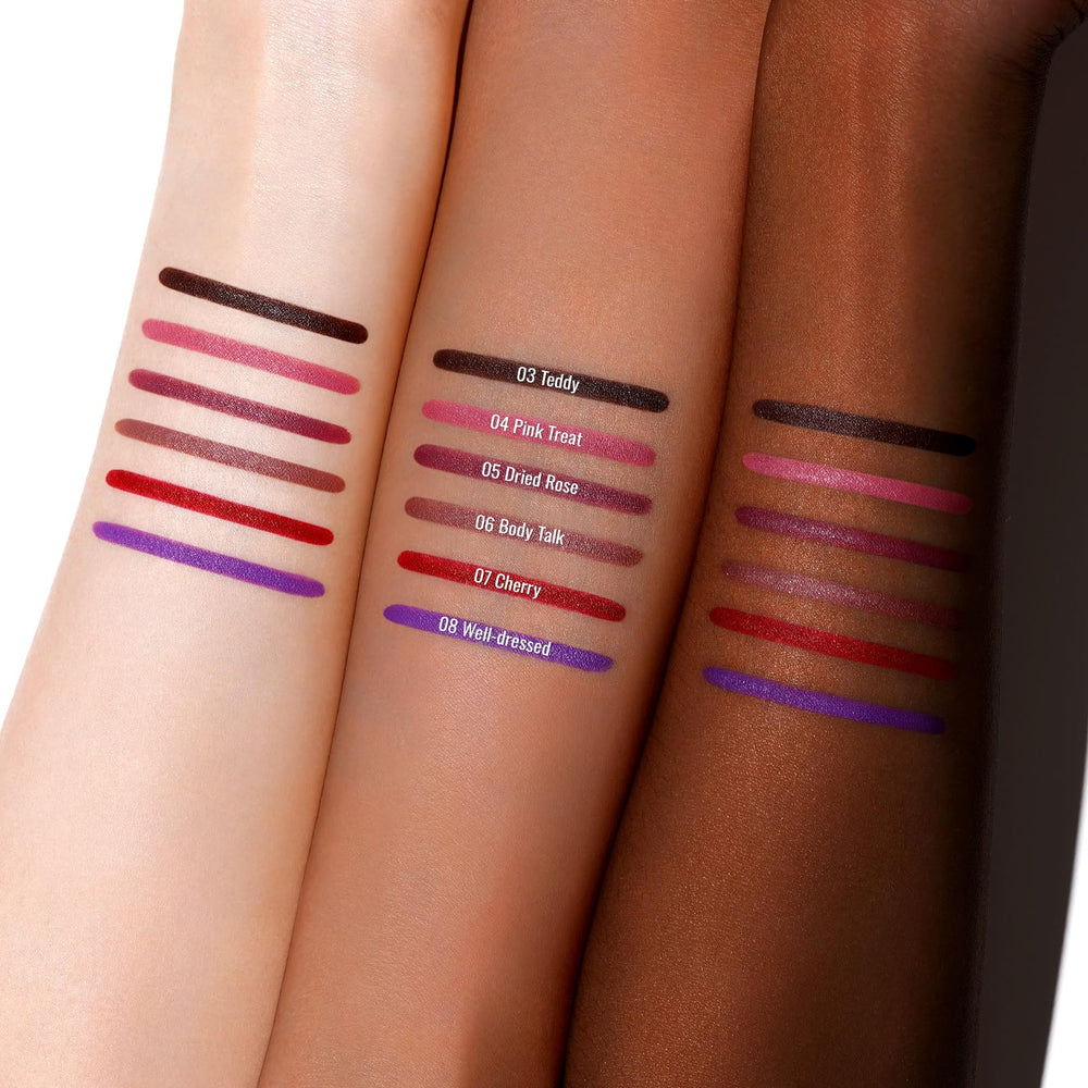 Delineador morado Oulac para uso diario y look duradero
