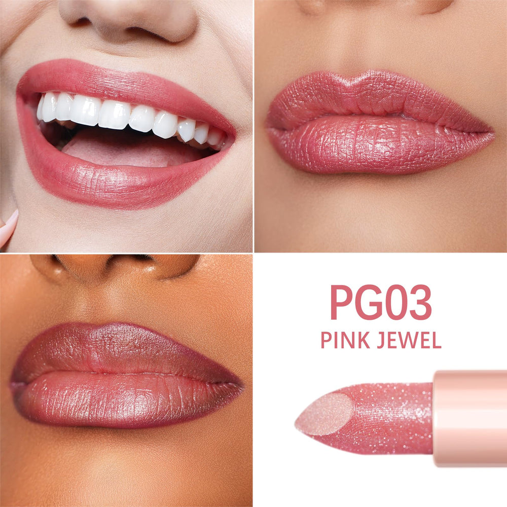 Nutrición con manteca de karité y rosa en el labial rosa de Oulac