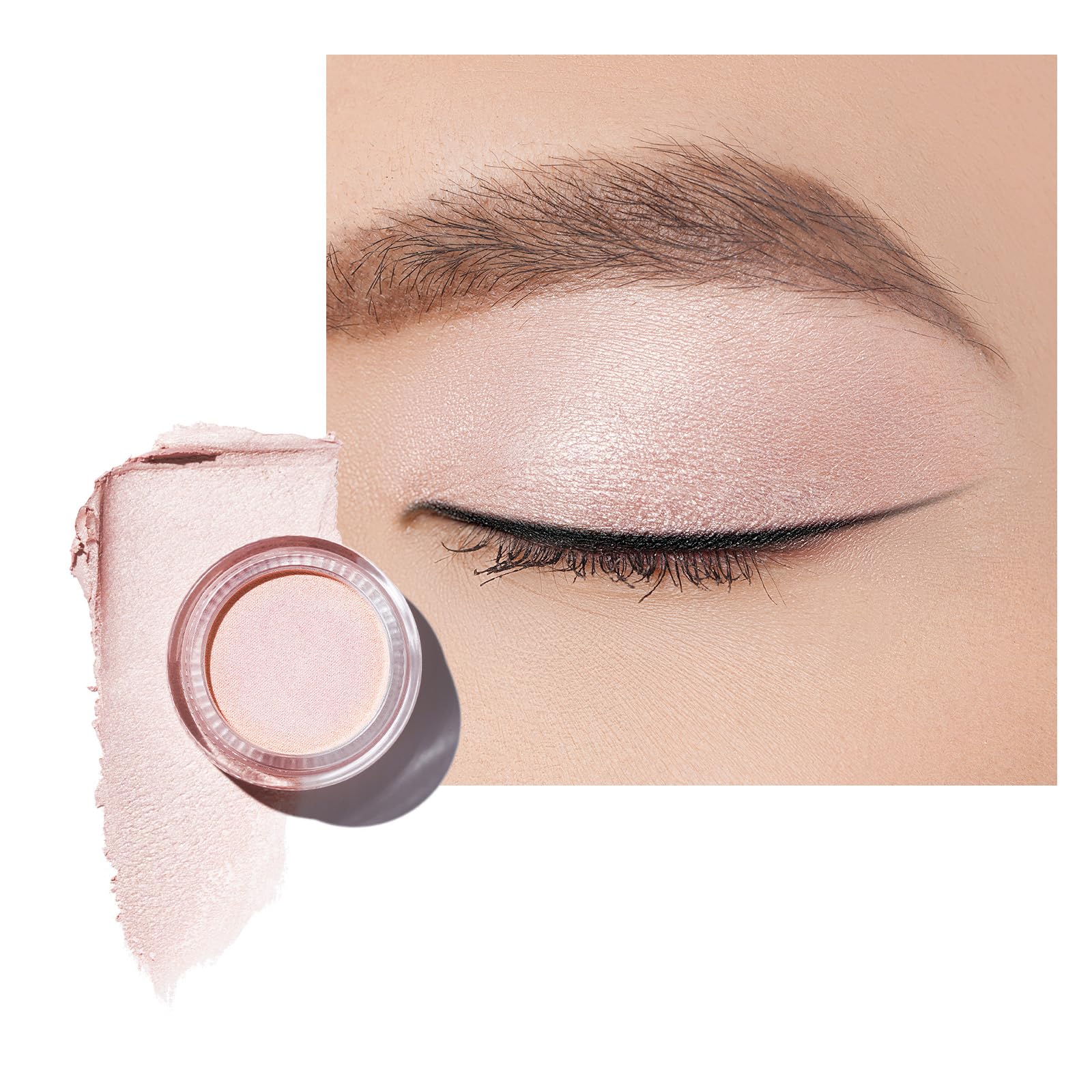 Oulac Sombra Crema Brillo Perlado para párpados iluminados y duraderos.