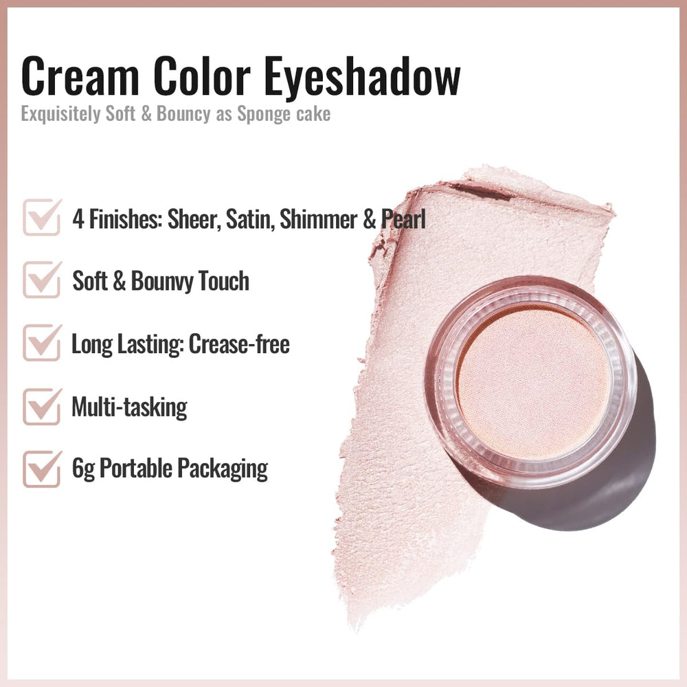 Oulac Sombra Crema Duración 12 Horas para un maquillaje de día.