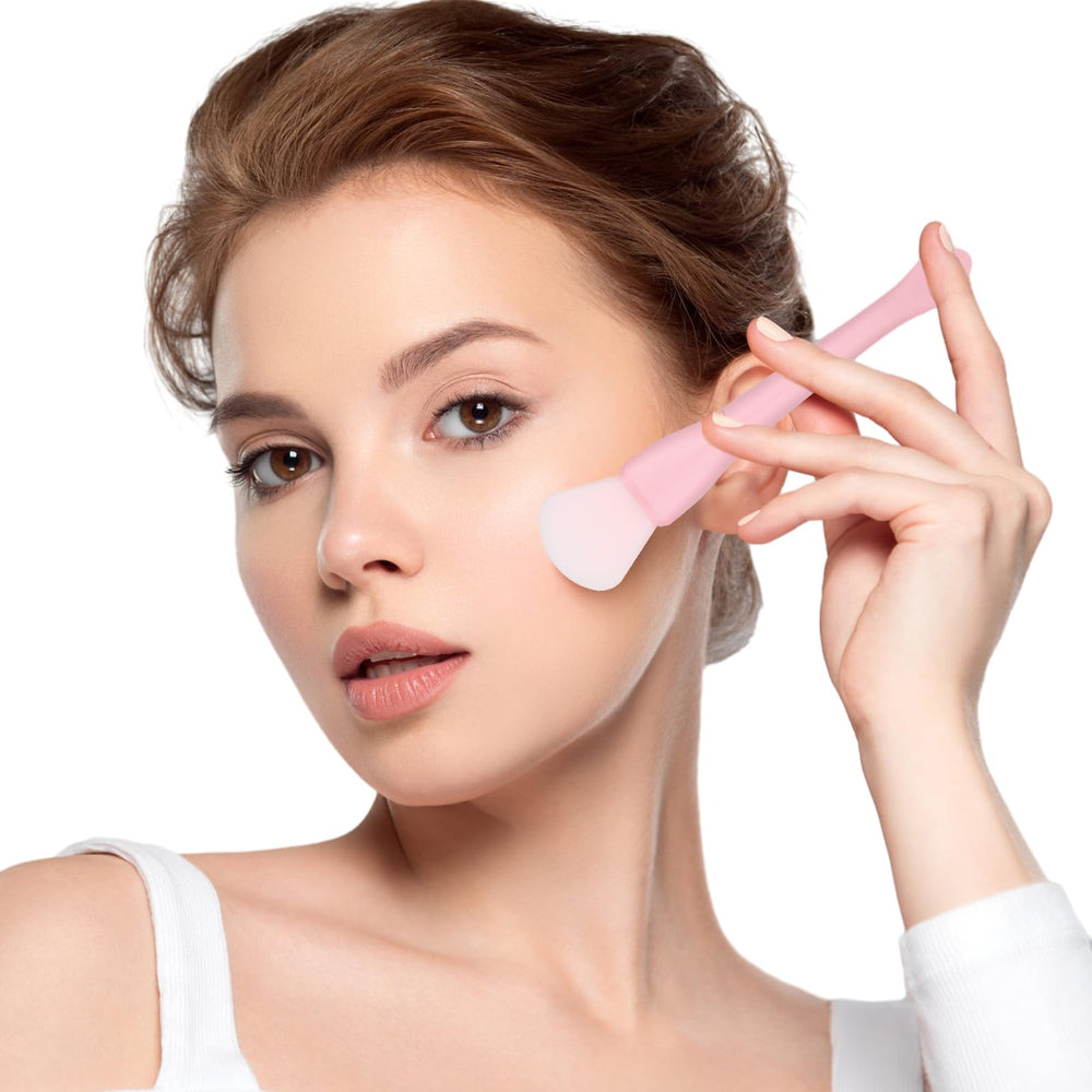 Ouligay aplicador facial de silicona suave, ideal para mascarillas y tratamientos.