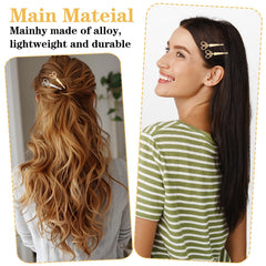 Ouligay clips tijera cabello en acción: perfecto para fijar el flequillo