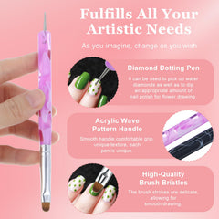 Kit de arte de uñas Ouligay para uso profesional y doméstico.