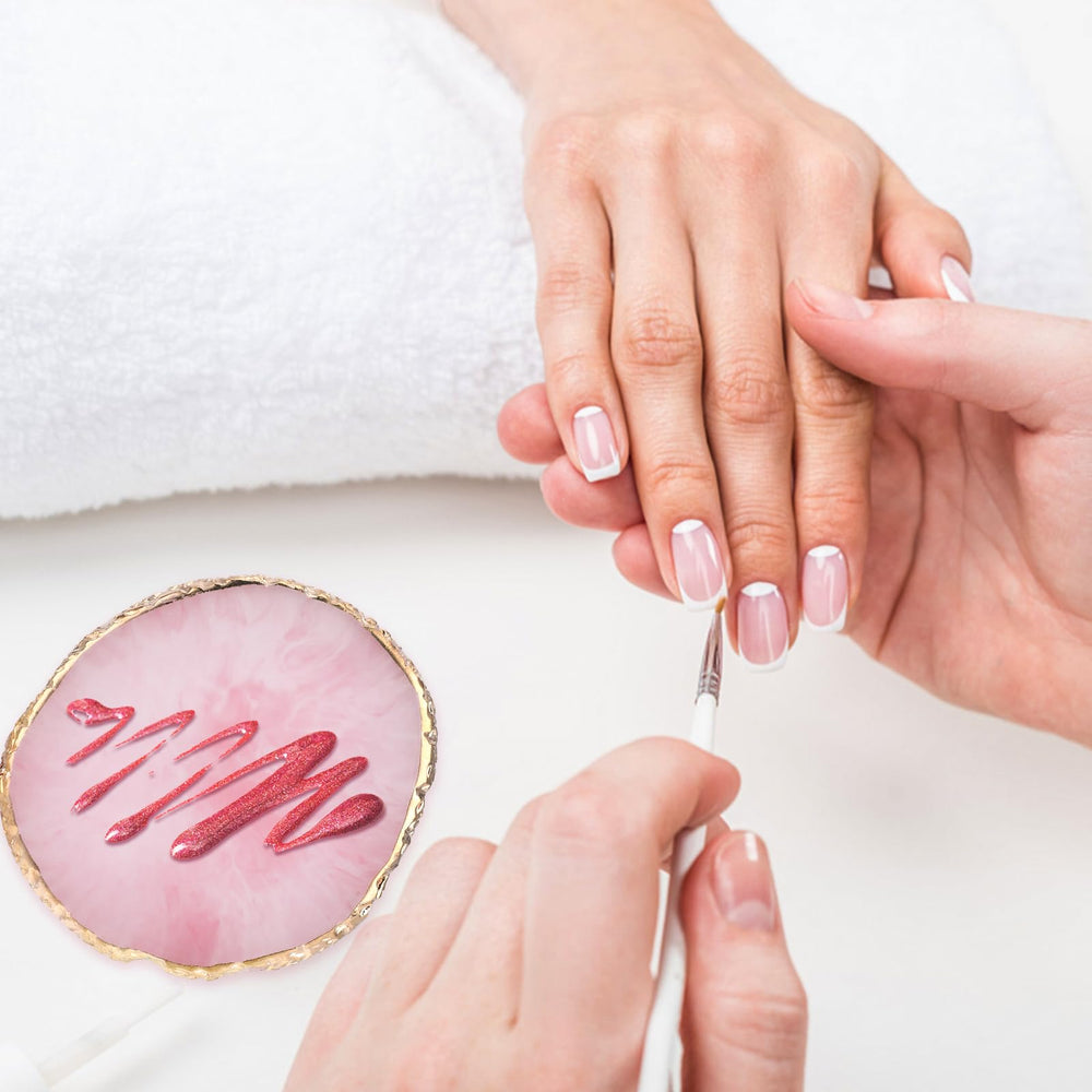 Ouligay, paleta compacta portatil resina para maquillaje.