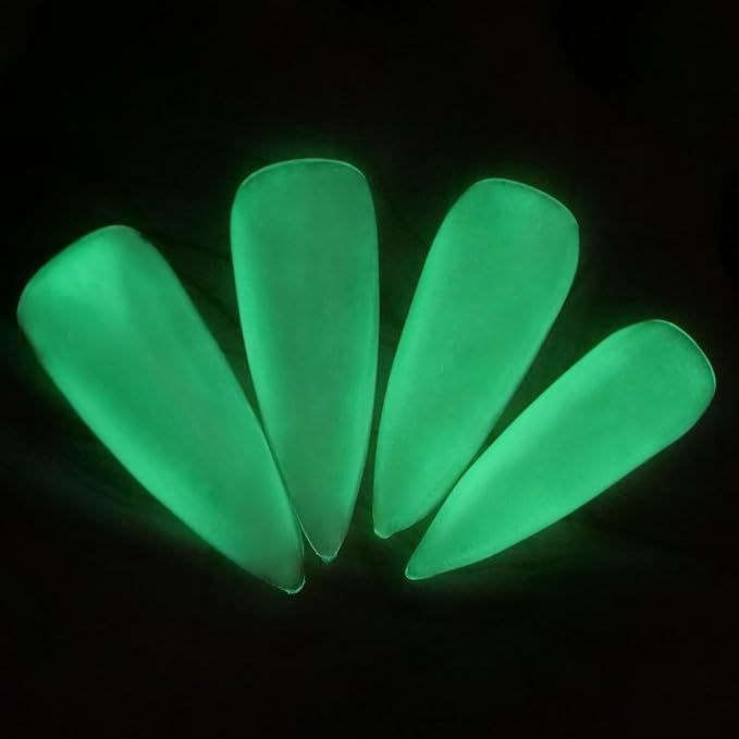 Oumisaya Glow Verde, acabado brillante y duradero ideal para diseños de uñas.