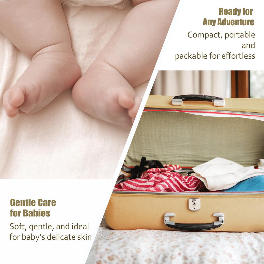 Ourmed Life pack-60-unidades, toallas desechables convenientes para piel sensible.