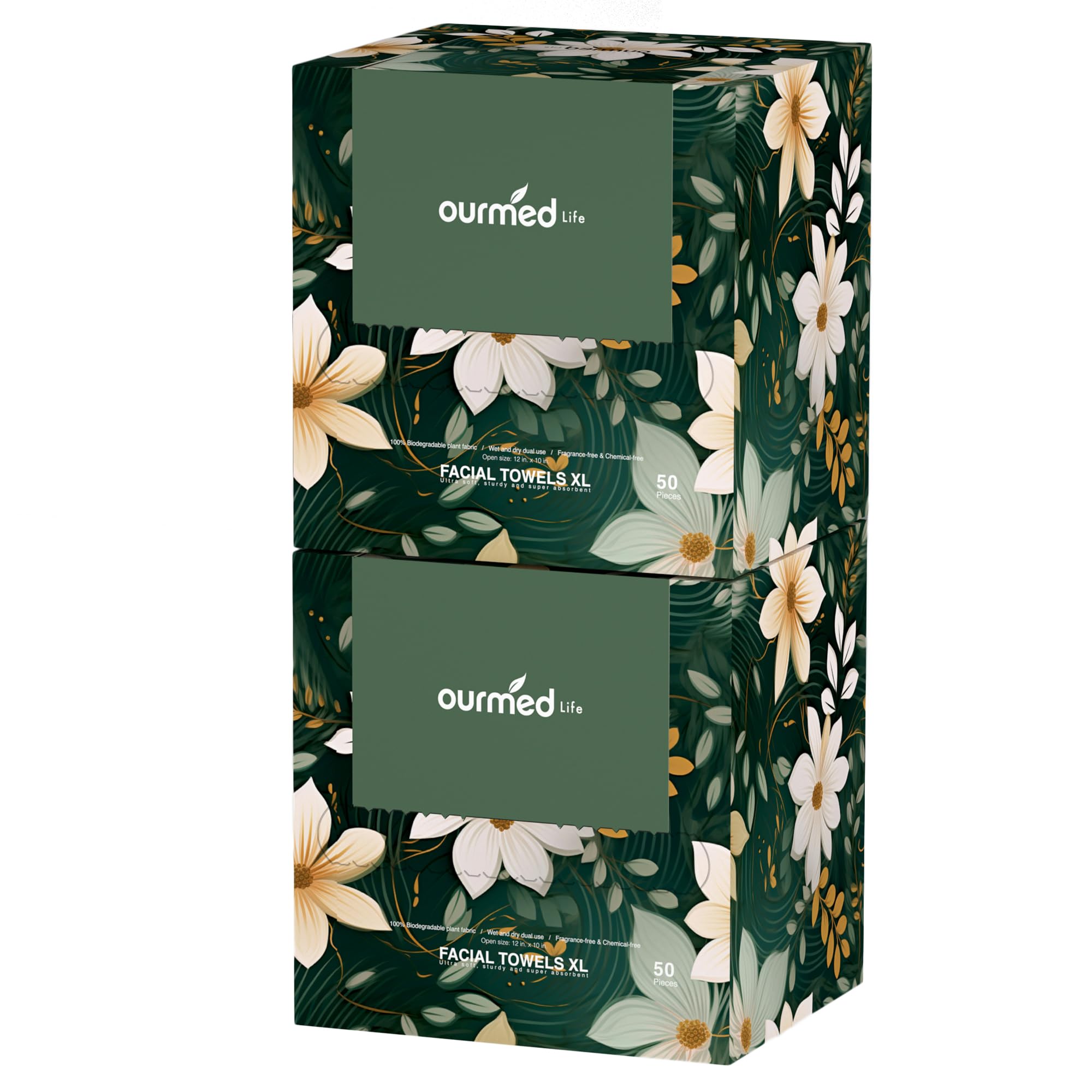 las toallas ourmed life con textura de puntos ofrecen limpieza suave y eficaz