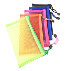 Outman bolsas cosméticos de malla nylon para mantener maquillaje en orden
