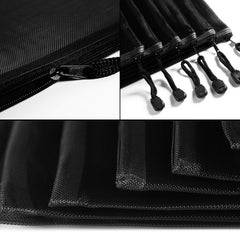 Outus bolsas malla transparentes con diseño claro para ubicar objetos fácilmente.