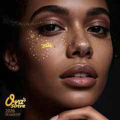 Ovasorve efecto metalico 2026, brillo dorado-plata para estilos glamorosos