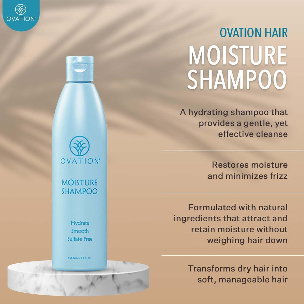 Ovation Hair champú deja cabello suave y manejable.