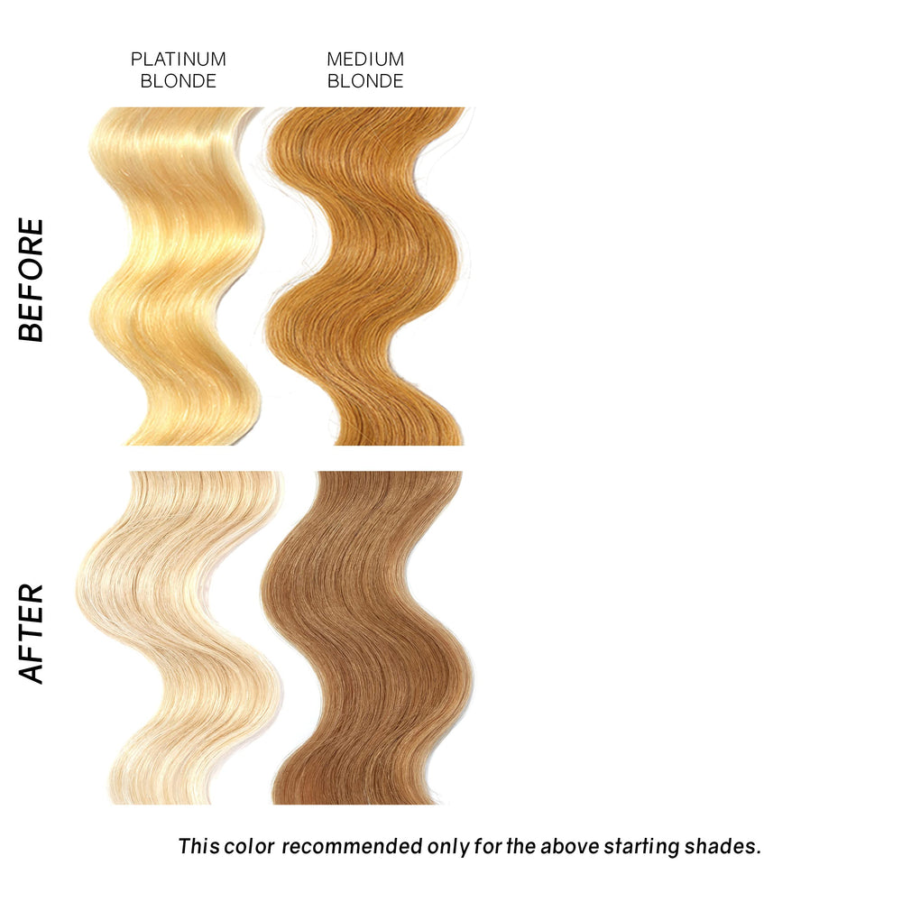 Aplicación rápida de 2–3 minutos para refrescar el color.