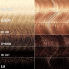 Overtone aplicación en cabello seco, método DIY para resultados semipermanentes en casa.
