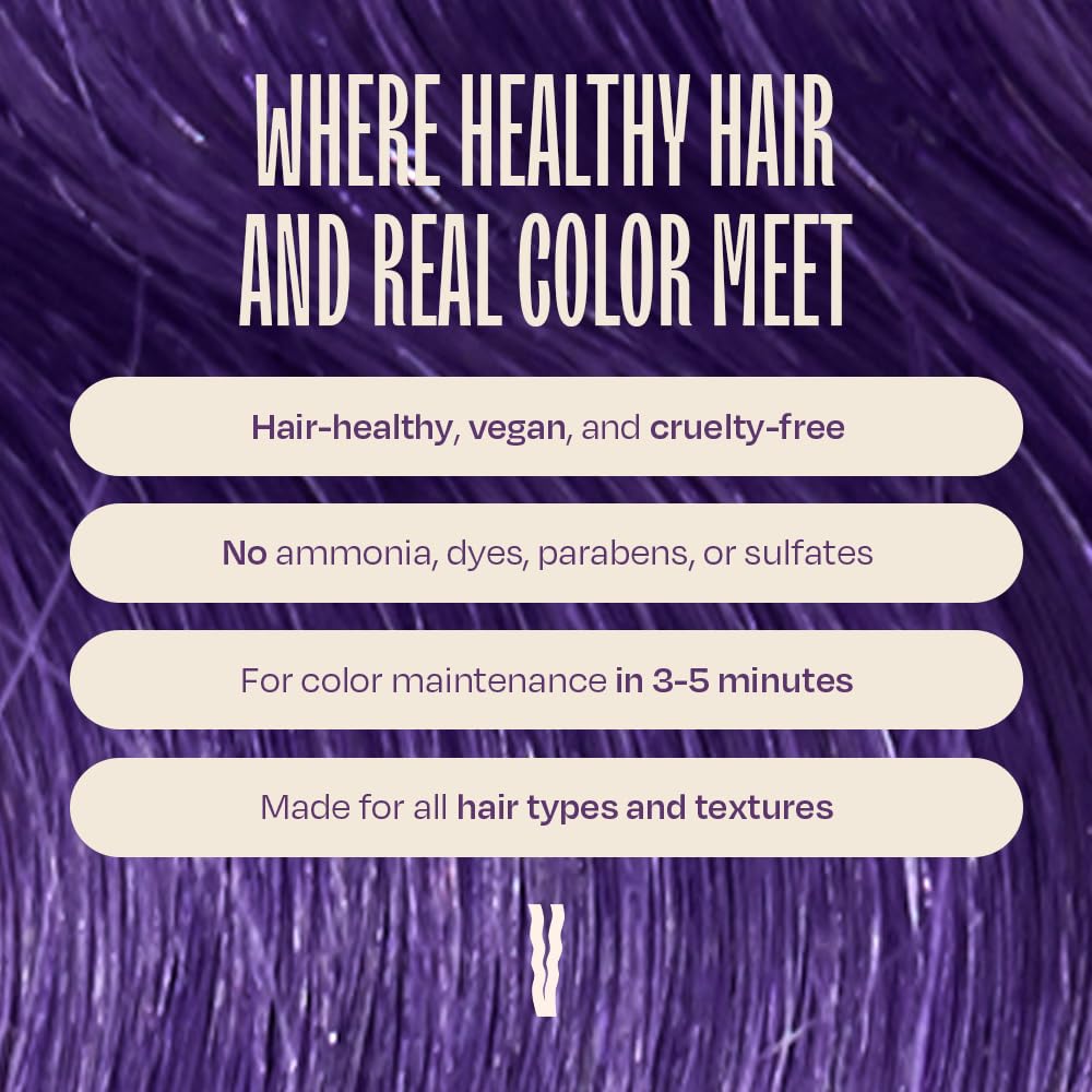Overtone apto para todos los tipos de cabello, color más vibrante