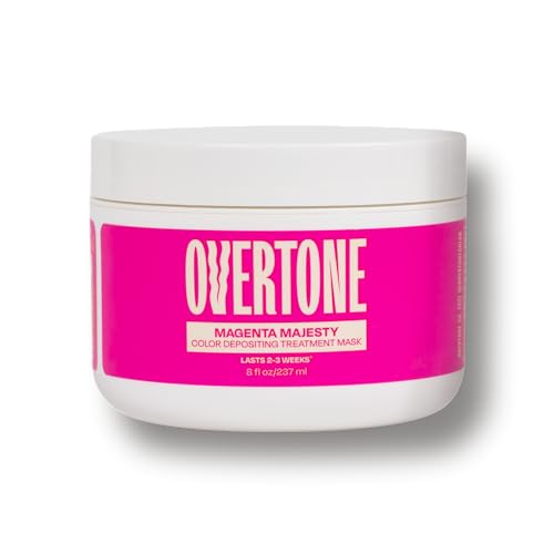 Cabello con color extremo magenta sobre base cafe por oVertone