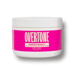 Cabello con color extremo magenta sobre base cafe por oVertone